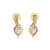 Golden Wave Studs