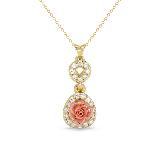 Golden Bloom Pendant