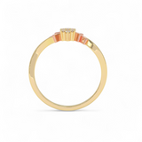 Frosted Arrow Ring