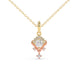 Dual tone in Rose & Yellow Gold