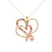 Dual tone in Rose & Yellow Gold