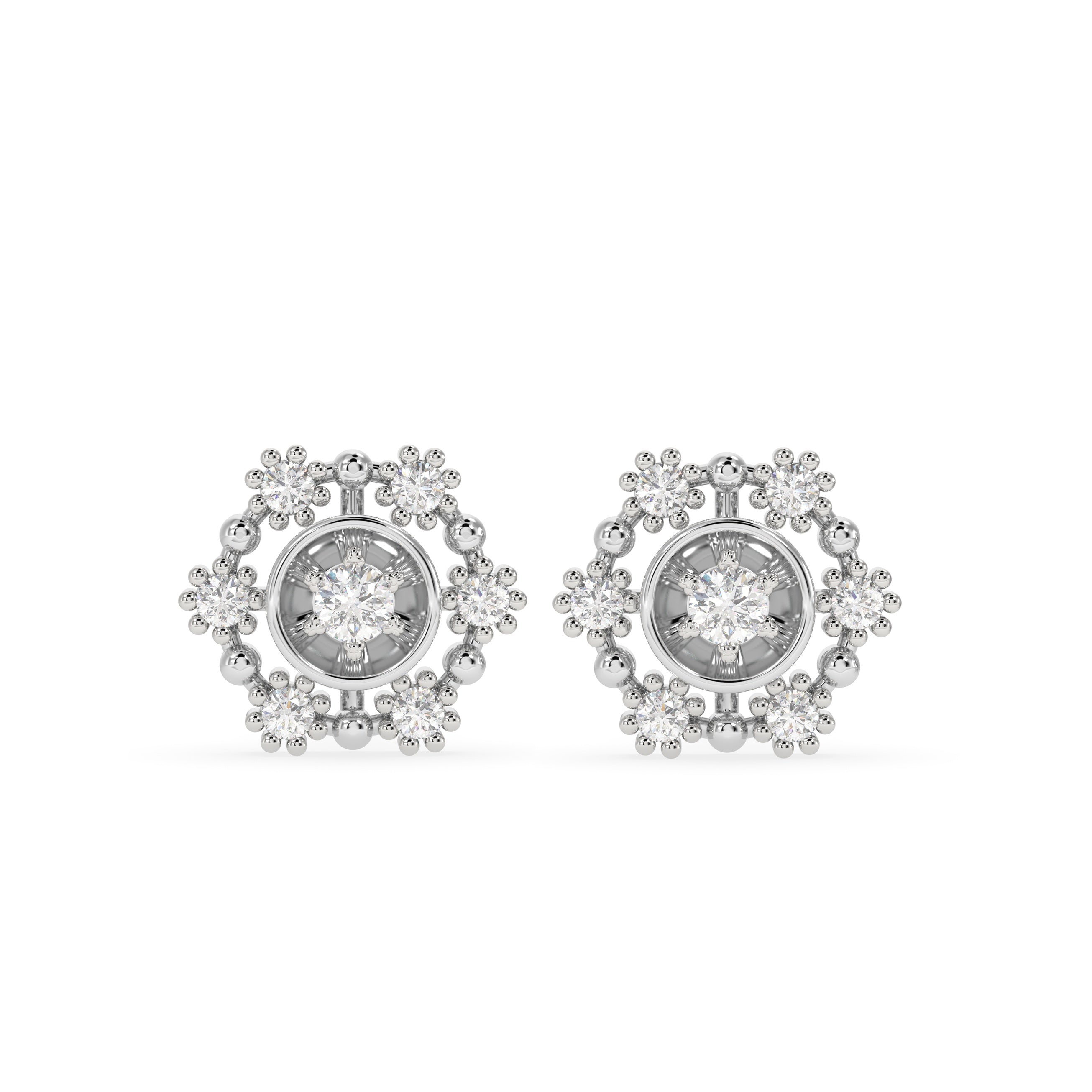 Golden Blossom Studs