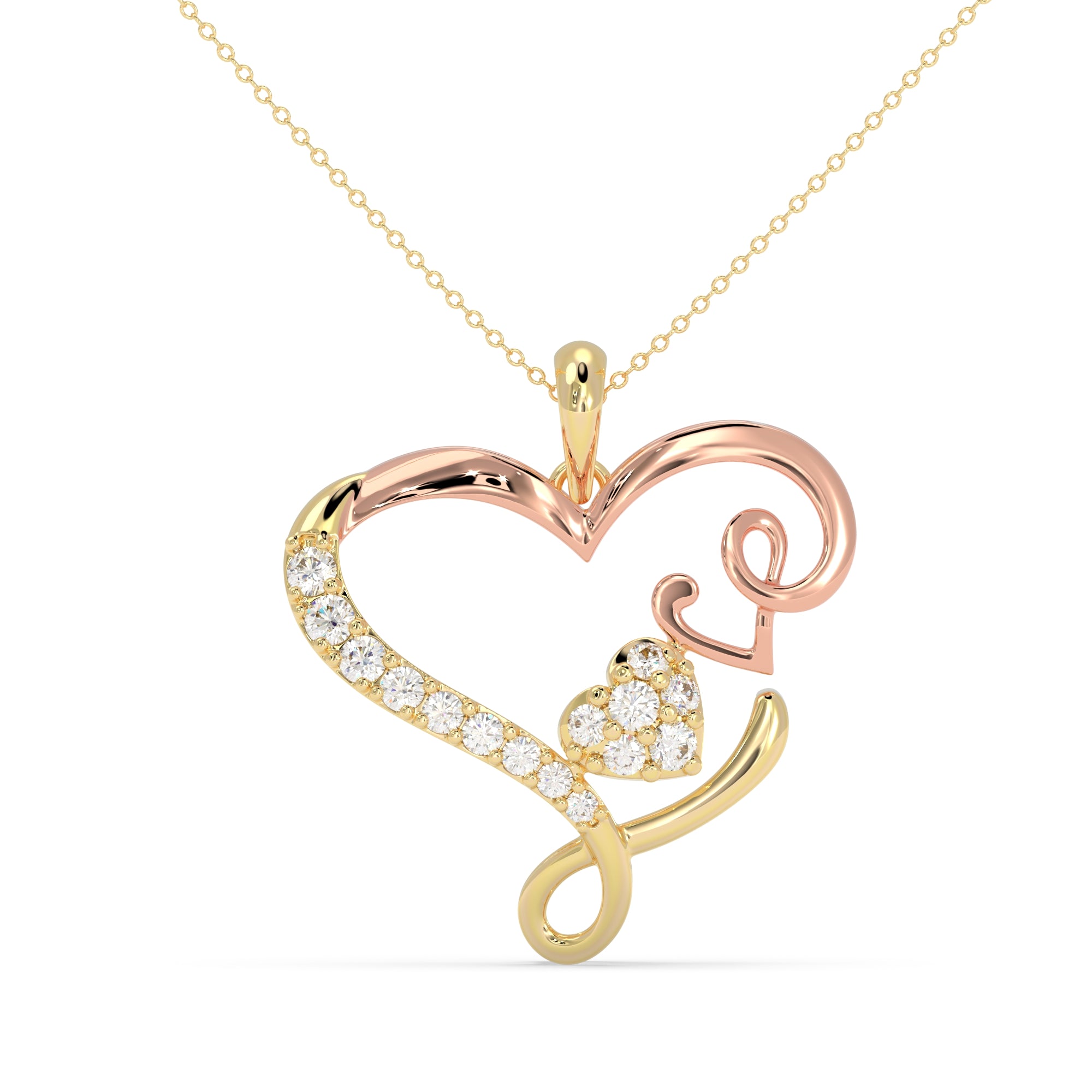 Intertwined Affection Pendant