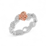 Rosé Bloom Diamond Ring