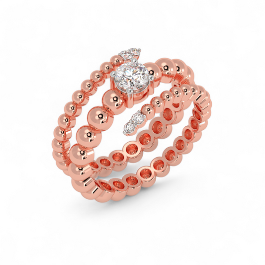Beaded Allure Ring