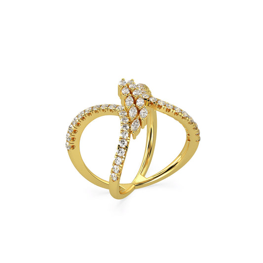 Infinity Marquise Diamond Ring