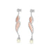 Dual tone in Rose & White Gold