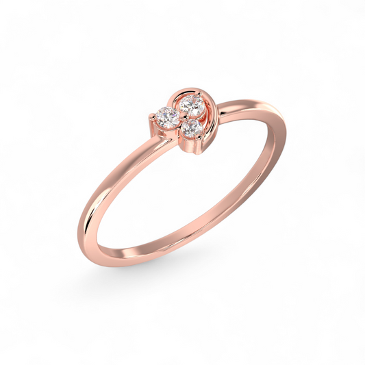 Trilight Knot Rings
