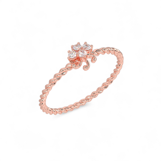 Twirl Blossom Ring