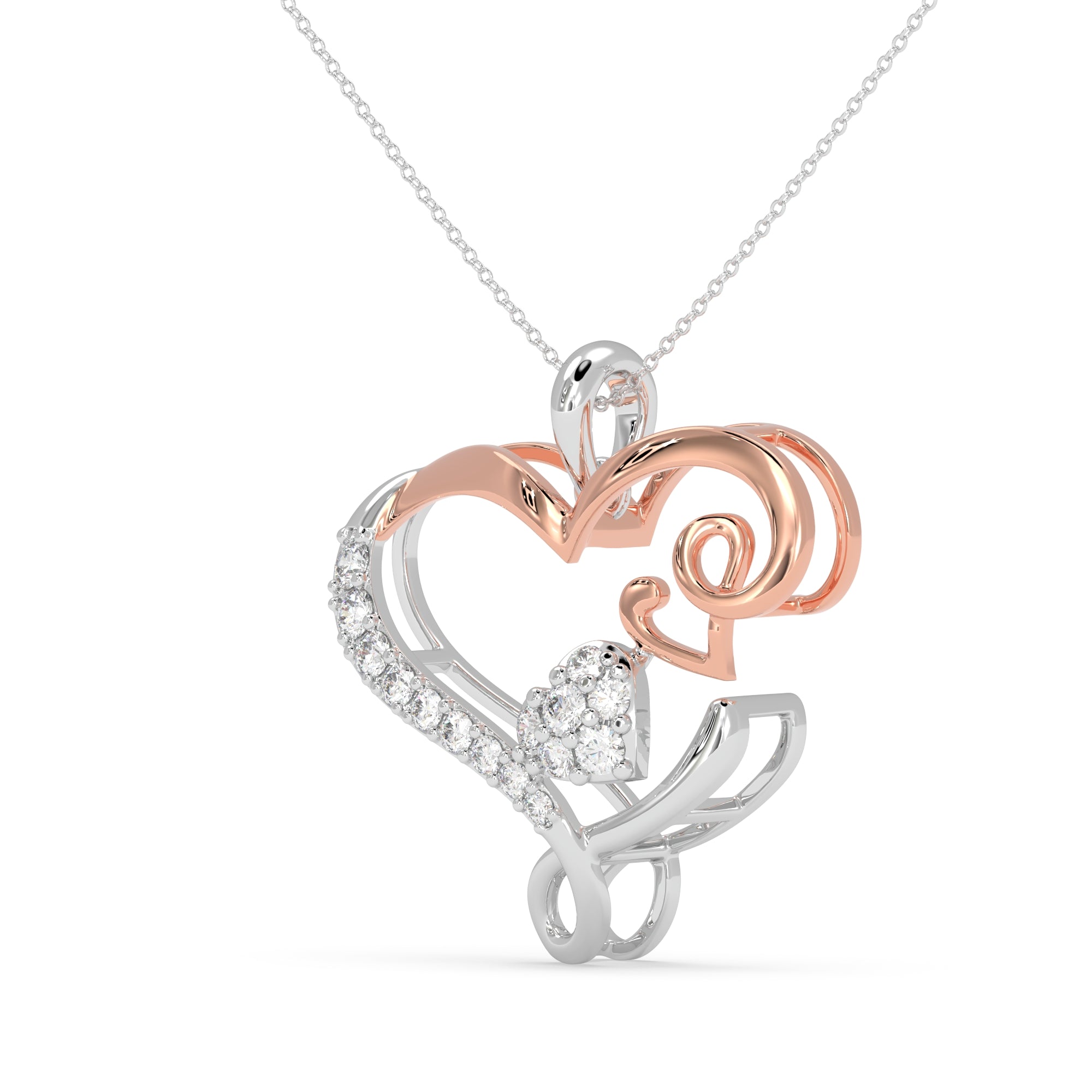 Intertwined Affection Pendant