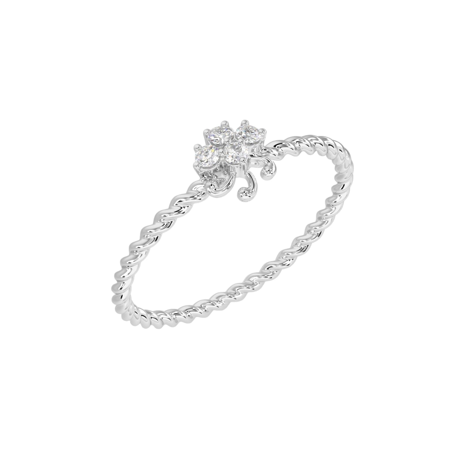 Twirl Blossom Ring
