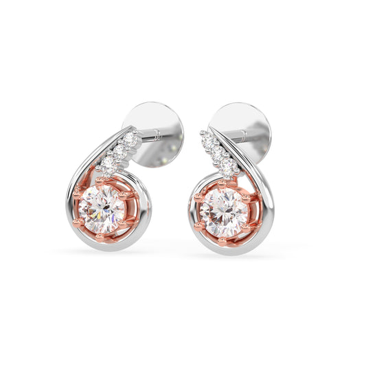 Infinity Spark Earrings