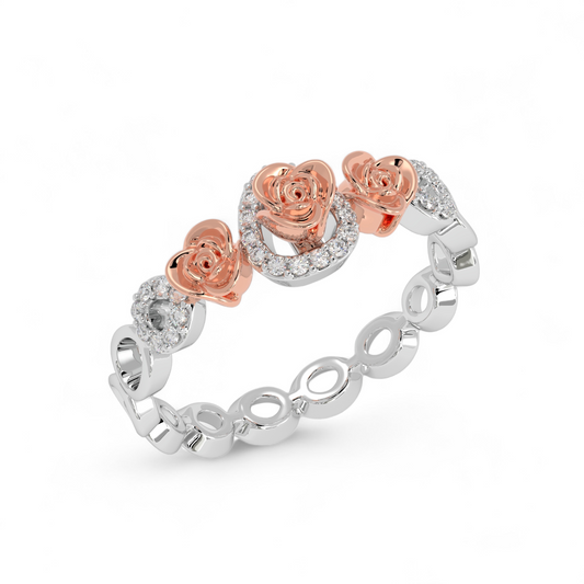 Blush Garden Diamond Ring