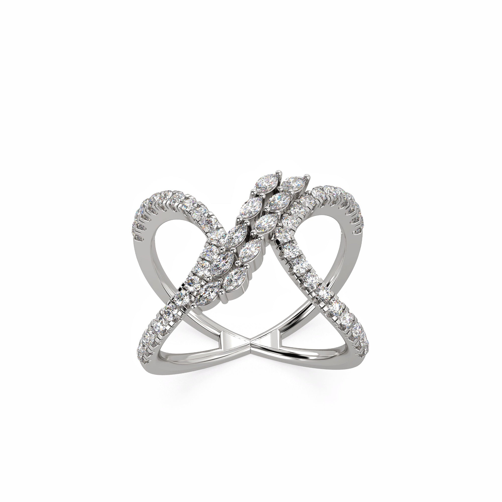 Infinity Marquise Diamond Ring