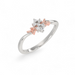 Dual tone in Rose & White Gold