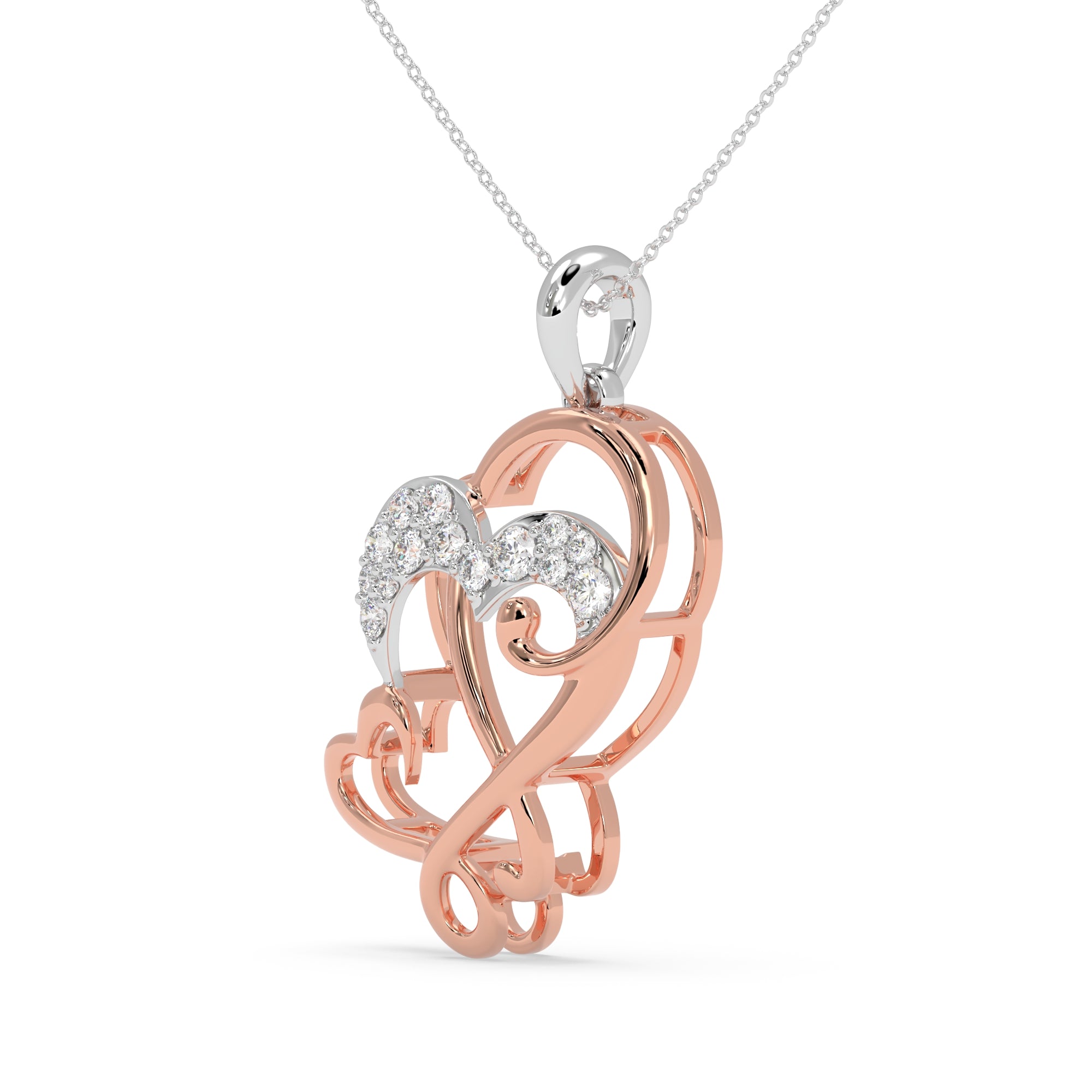 Waltz of Hearts Pendant