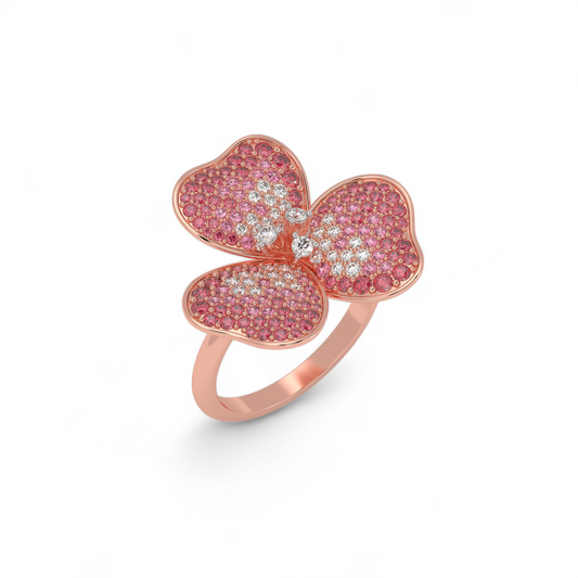 Blush Blossom Ring