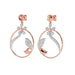 Dual tone in Rose & White Gold