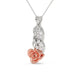 Dual tone in Rose & White Gold