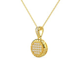 Sunburst Diamond Pendant