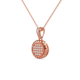 Sunburst Diamond Pendant