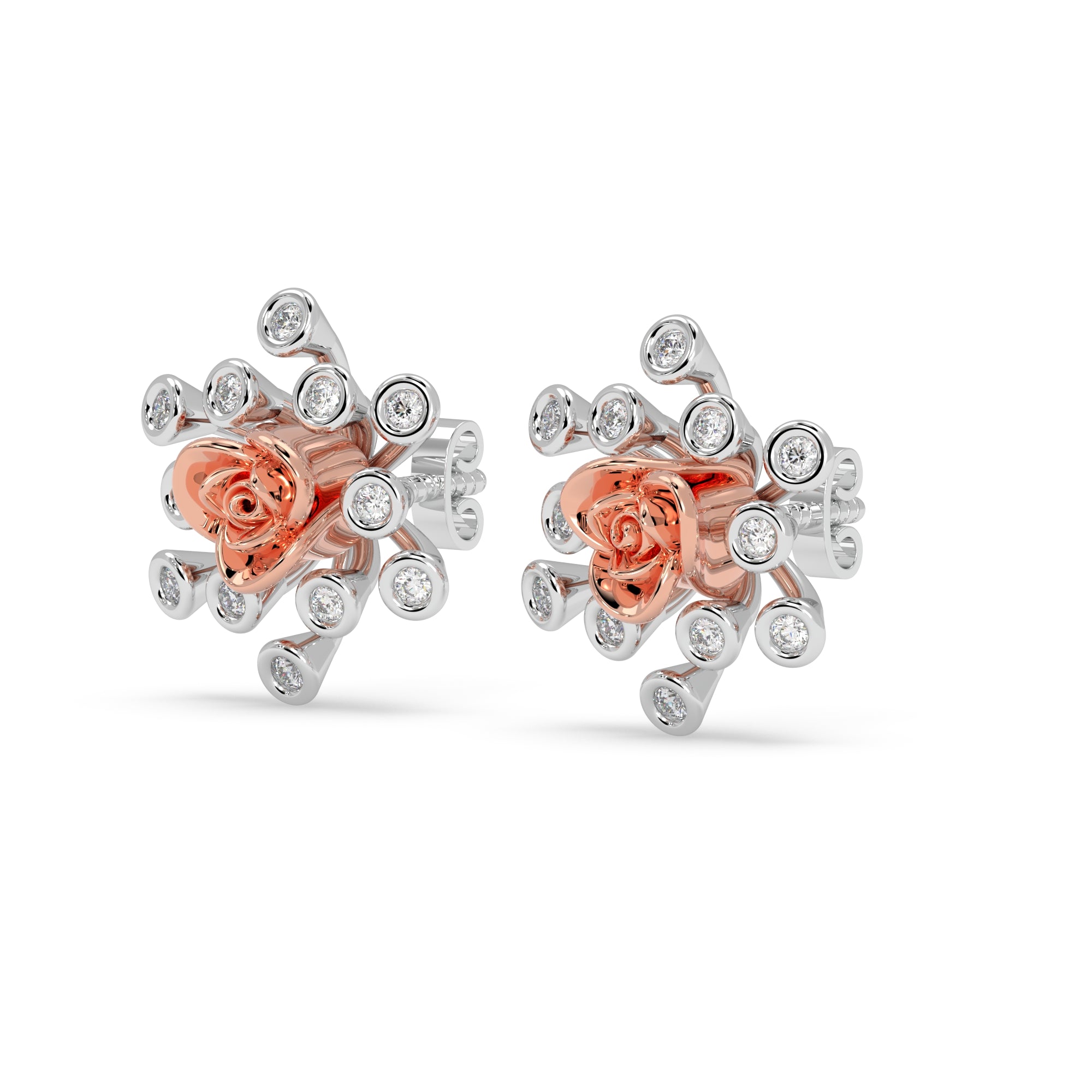 Rosy Constellation Studs