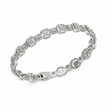Golden Hex Diamond Bracelet