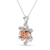 Radiant Roseburst Pendant