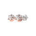Dual tone in Rose & White Gold