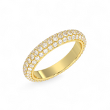 Eclipse Pavé Diamond Band