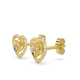 Heartfelt Glow Studs
