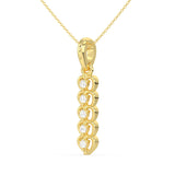 Golden Heartfall Pendant