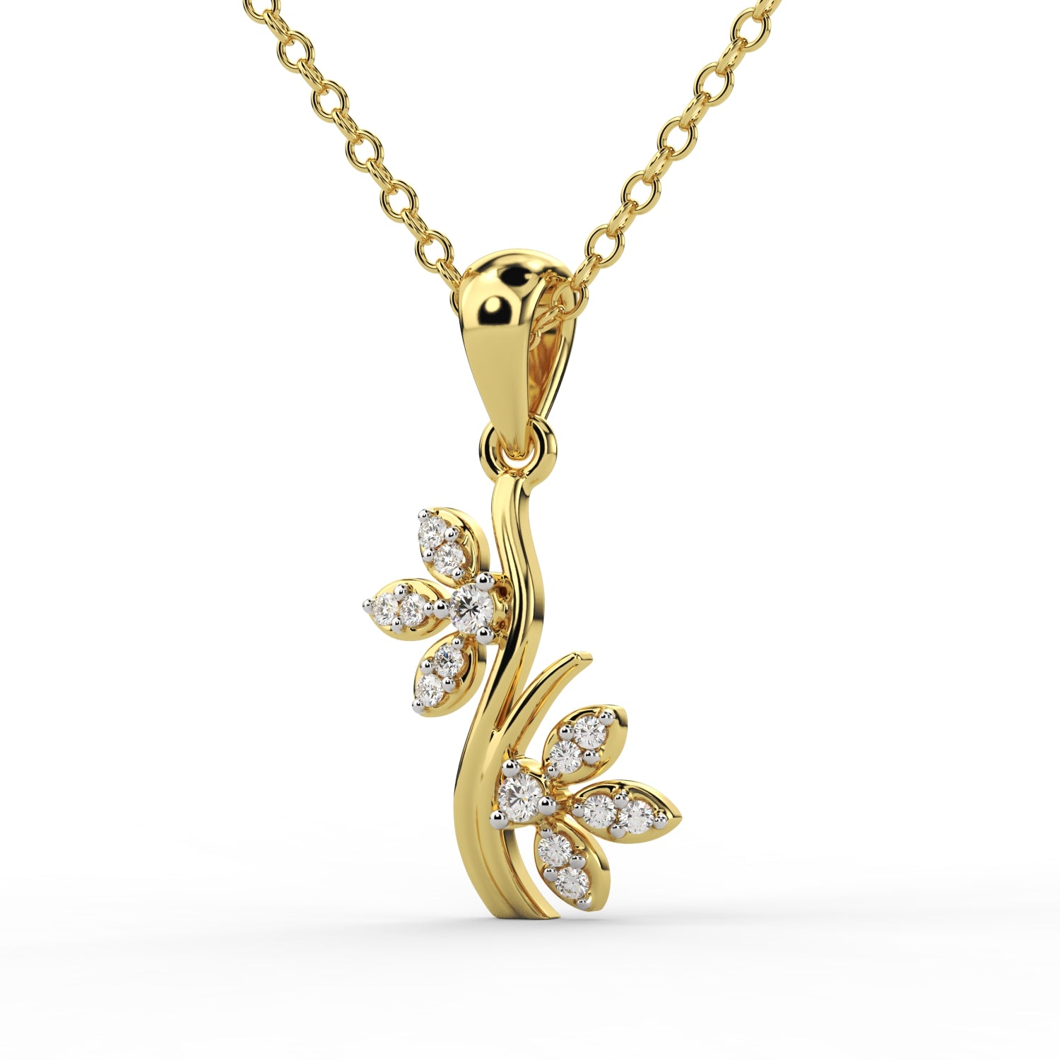 Rosy Bloom Pendant