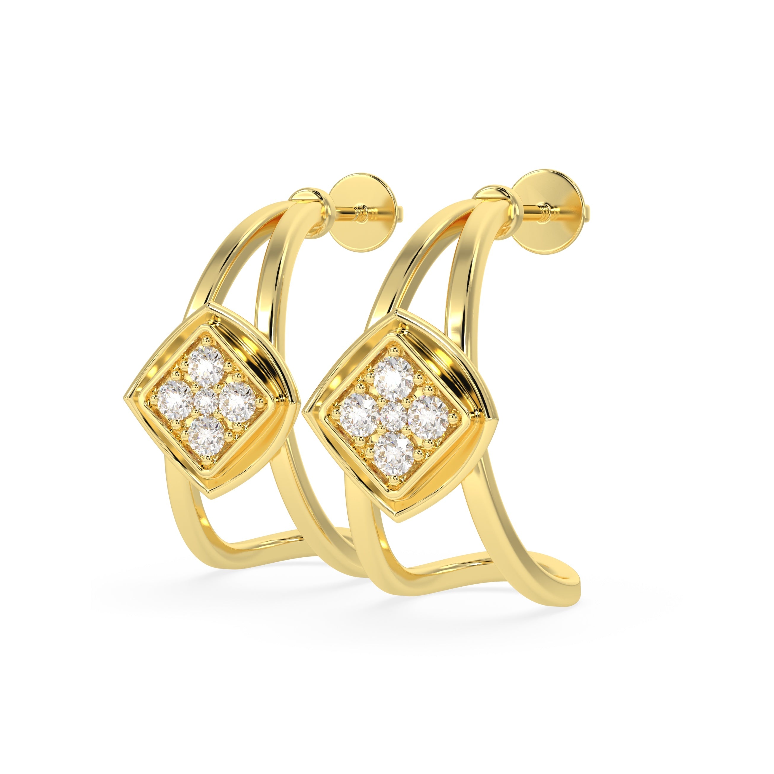 Geometric Grace Earrings