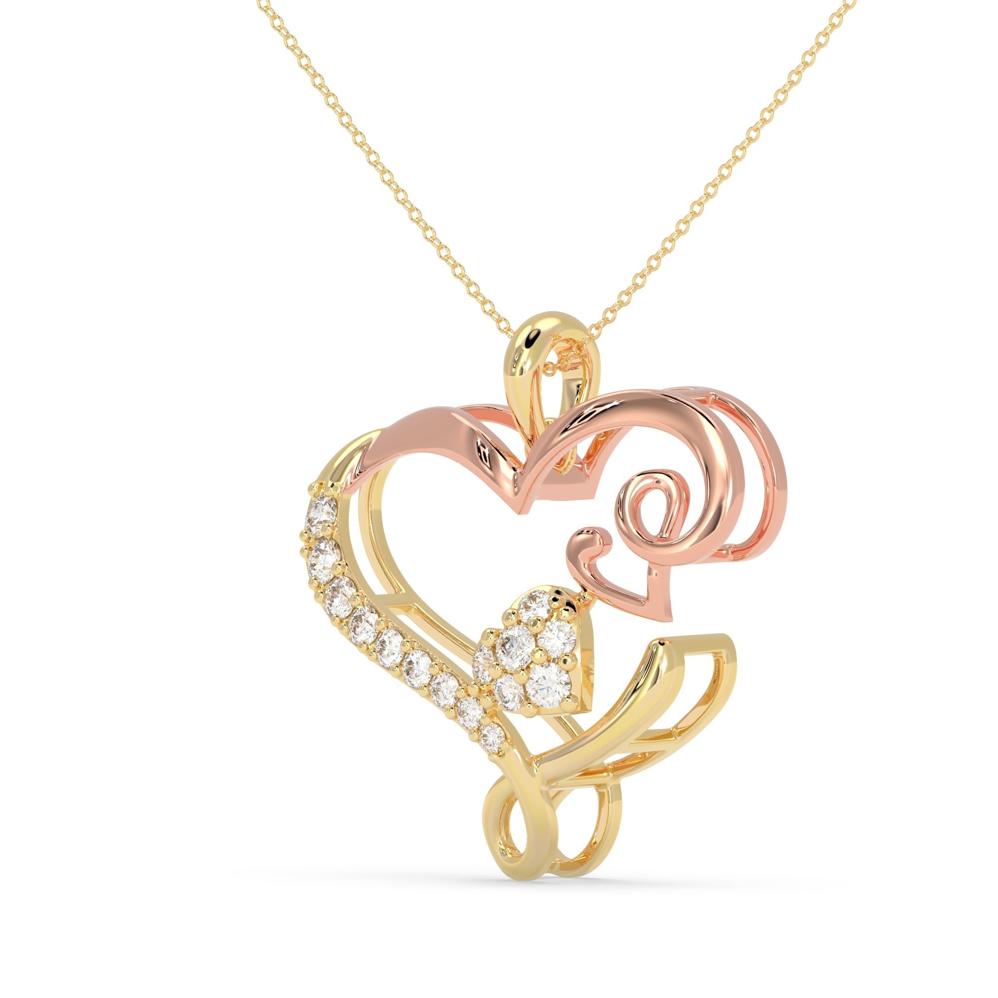 Intertwined Affection Pendant