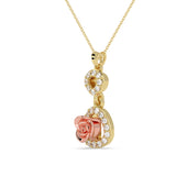 Golden Bloom Pendant