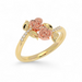 Dual tone in Rose & Yellow Gold