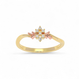Frosted Arrow Ring