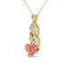 Dual tone in Rose & Yellow Gold