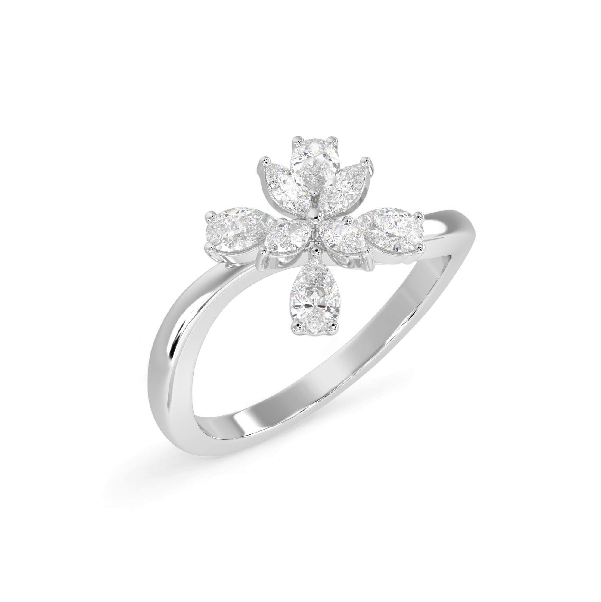 Petal Radiance Ring