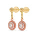 Dual tone in Rose & Yellow Gold
