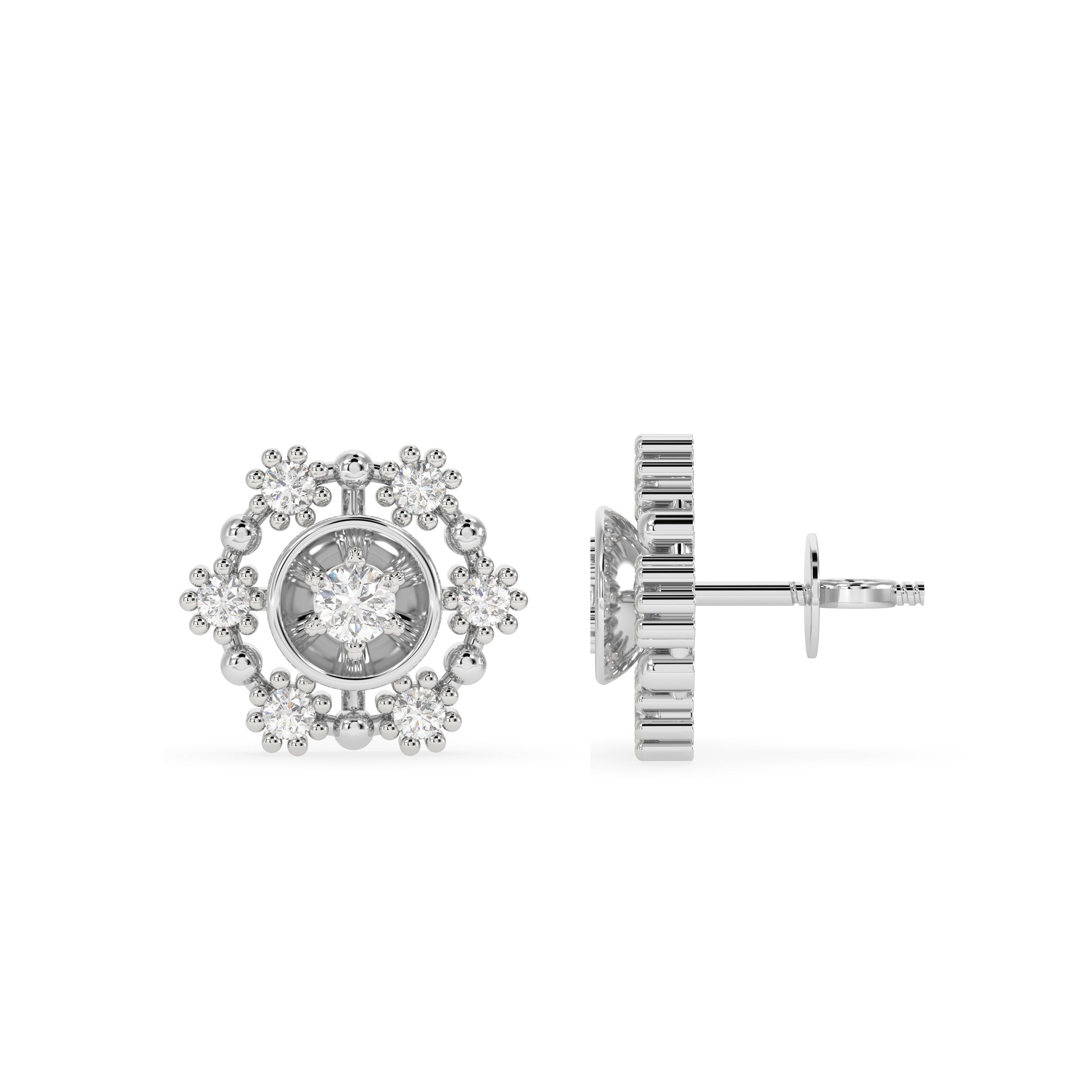 Golden Blossom Studs