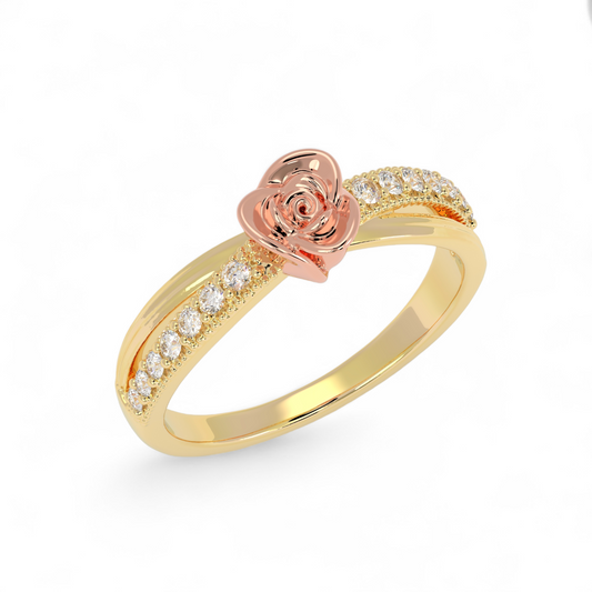 Rosette Embrace Ring