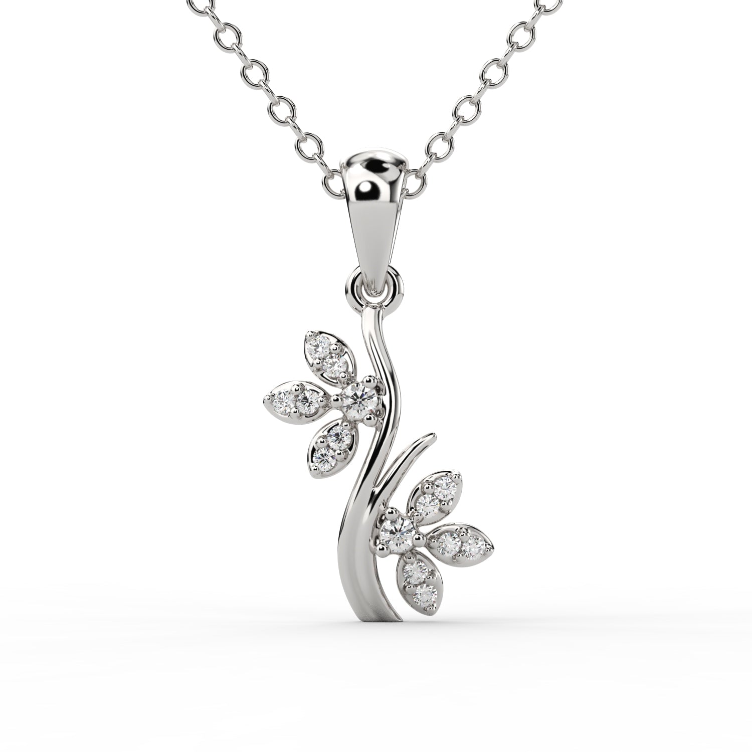 Rosy Bloom Pendant