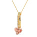 Dual tone in Rose & Yellow Gold