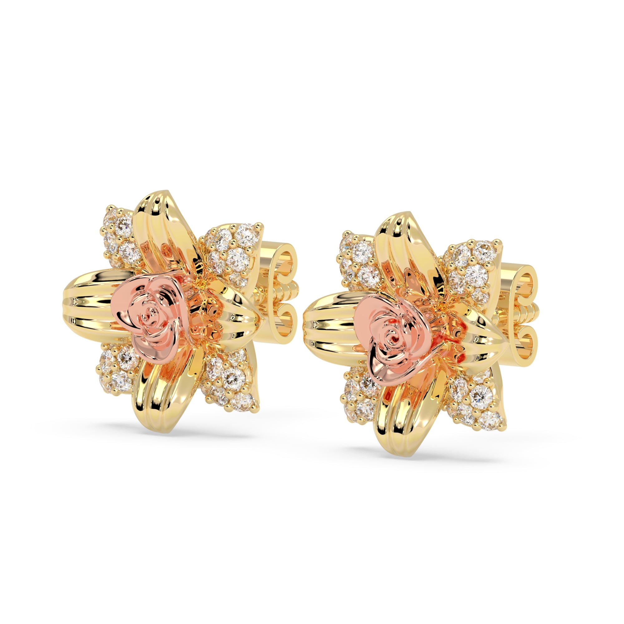 Golden Bloom Earrings