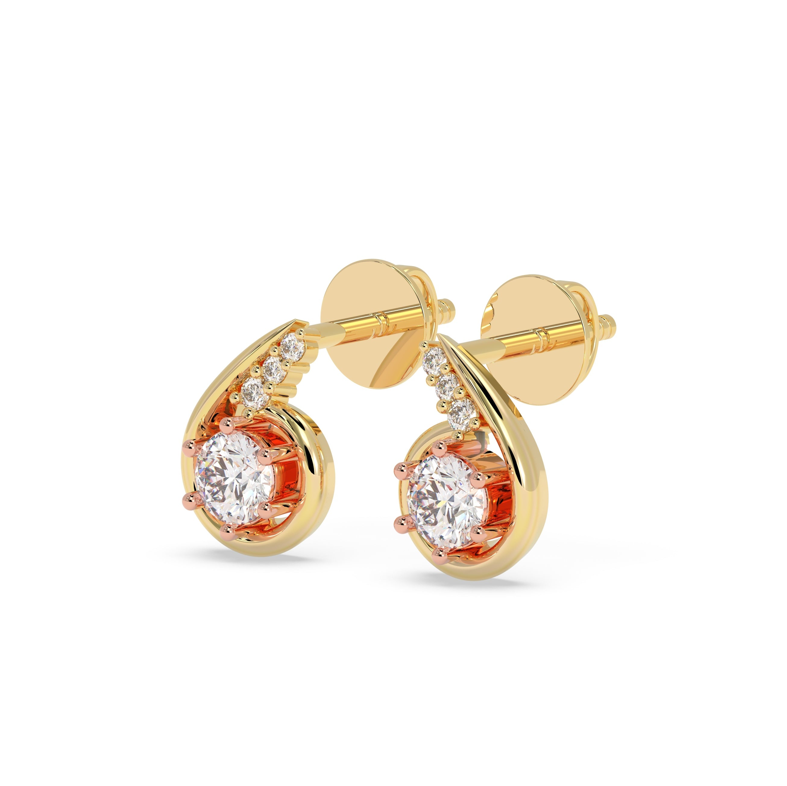 Infinity Spark Earrings