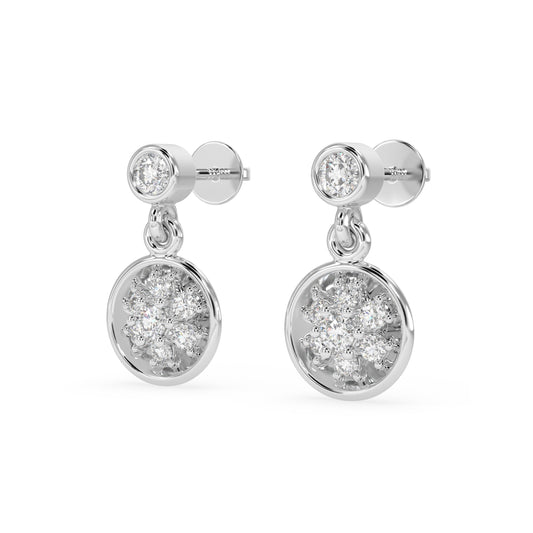Sunburst Charm Earrings
