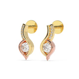 Golden Wave Studs