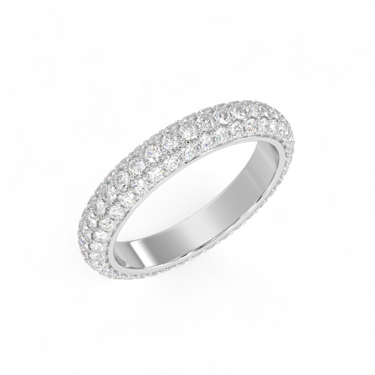 Eclipse Pavé Diamond Band